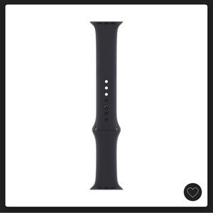 Black sport Apple Watch size 40mm